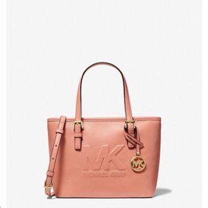 Michael Kors Xs Cryl Conv Tz Tote Sherbert Leather 